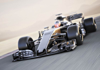 Fotobehang Supersnelle Formule 1-Auto