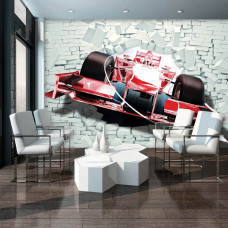 3D Fotobehang Formule 1