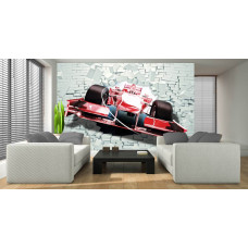 3D Fotobehang Formule 1