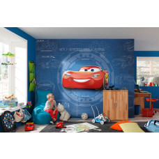 Disney Fotobehang Cars Blueprint - 368 x 254 cm