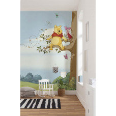 Disney Fotobehang Winnie de Poeh Boom in de Boom - 184 x 254 cm