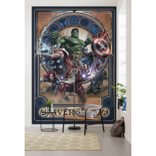 Fotobehang Avengers Ornament - 200 x 280 cm