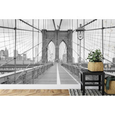 Fotobehang Brooklyn Bridge in New York