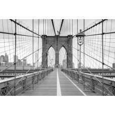 Fotobehang Brooklyn Bridge in New York