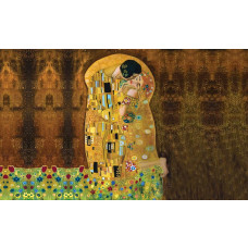 Fotobehang De Kus van Gustav Klimt