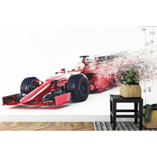 Fotobehang Formule 1-Auto in de Snelheid van het Licht