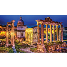 Fotobehang van het Forum Romanum in Rome, historisch en cultureel.