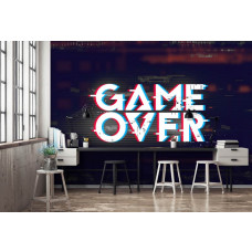 Fotobehang Game Over