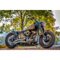 Fotobehang Harley Davidson