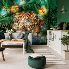 Fotobehang Jungle Panter