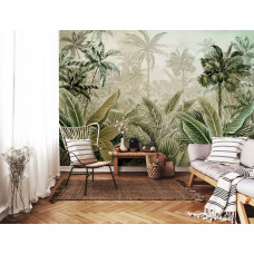 Fotobehang Jungle Planten