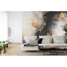 Fotobehang Luxe Gouden Marmer II