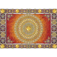 Fotobehang Mandala in het Goud