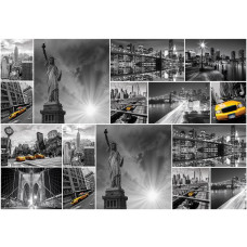 Fotobehang New York Collage