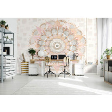 Fotobehang Pastel Mandala