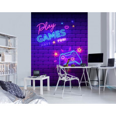 Fotobehang Play Games - verticaal