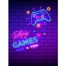 Fotobehang Play Games II - verticaal