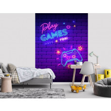 Fotobehang Play Games - verticaal