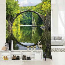 Fotobehang Rakotzbrug - Duivelsbrug