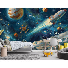 Fotobehang Space Adventure