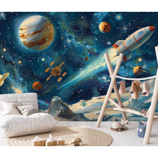 Fotobehang Space Adventure