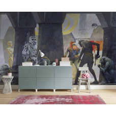 Fotobehang Star Wars Classic RMQ Mos Eisley Streets - 500 x 250 cm