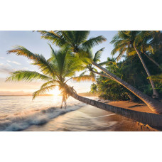 Geheim strand in Puerto Rico met een prachtig uitzicht op Buccaneer Beach.