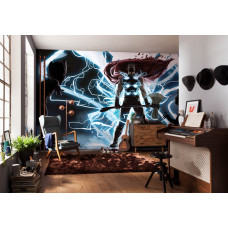Fotobehang Thor God of Thunder - 500 x 280 cm