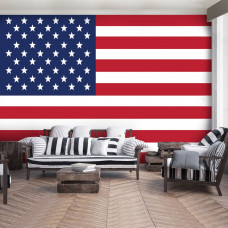 Fotobehang Vlag van Amerika