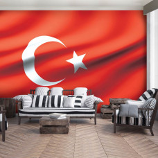 Fotobehang Vlag van Turkije