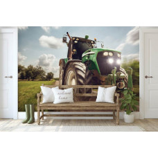 Fotobehang Tractor